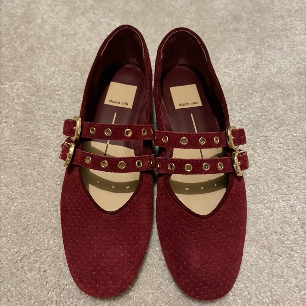 Dolce Vita Women's Red Mary Jane Shoes